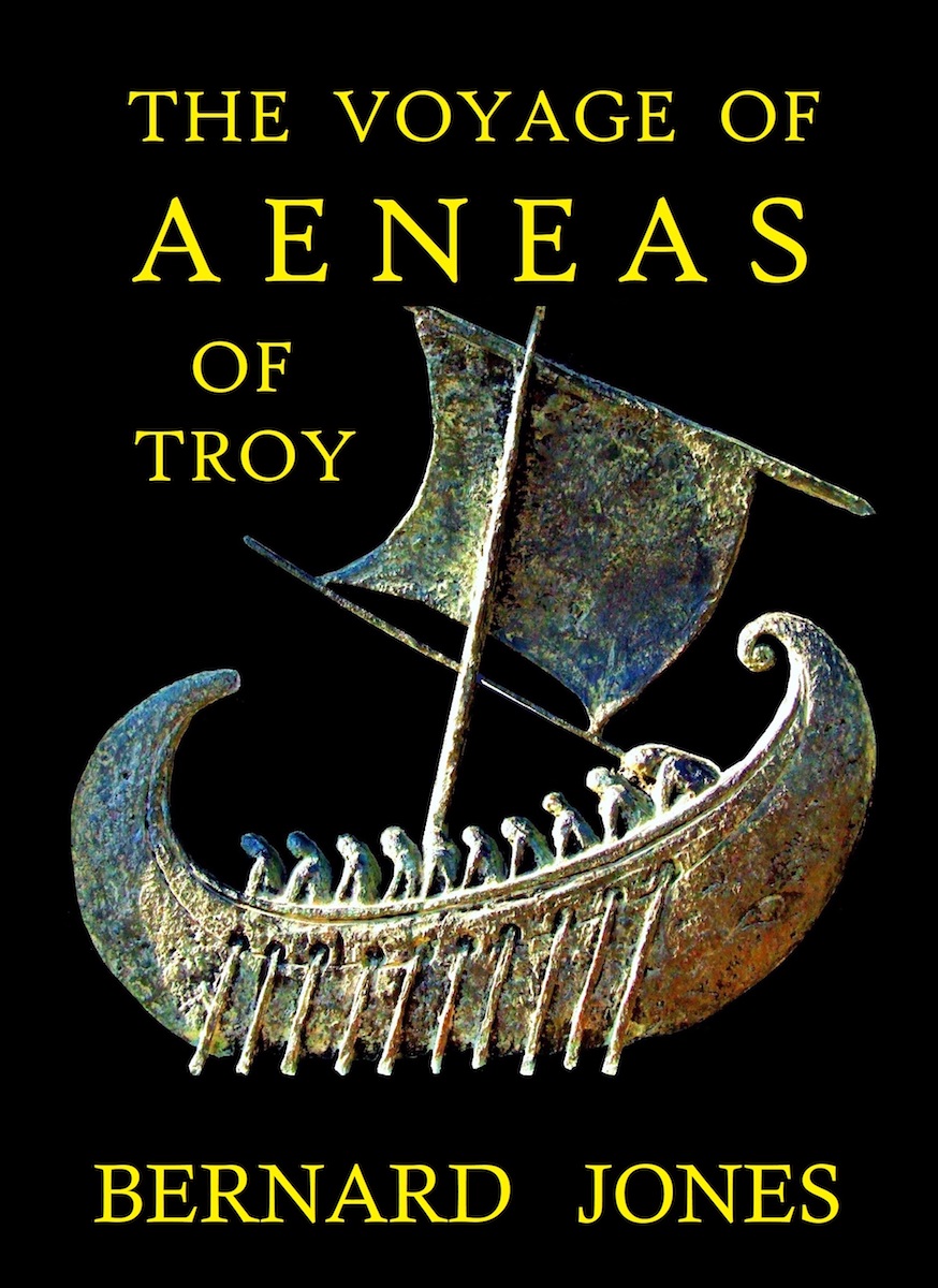 TROJAN HISTORY by Bernard Jones | The discovery of Troy and its lost history | The Trojan War was the greatest catastrophe of the ancient world. It devastated Europe and Asia and plunged the known world into a ‘Dark Age’ that lasted more than five hundred years. This is the story of Troy. The truth has never been established – until now! Trojan History Books - Trojan War Books | The Voyage of Aeneas of Troy